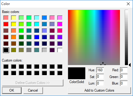 معرفی رنگ جدید در گزارش گر پویا